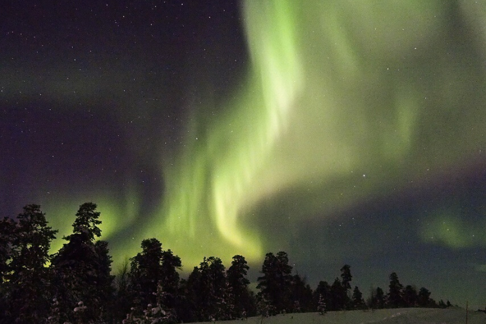 Finland aurora borealis