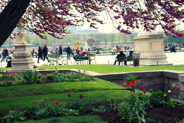 France paris Luxembourg Gardens 600 x 400